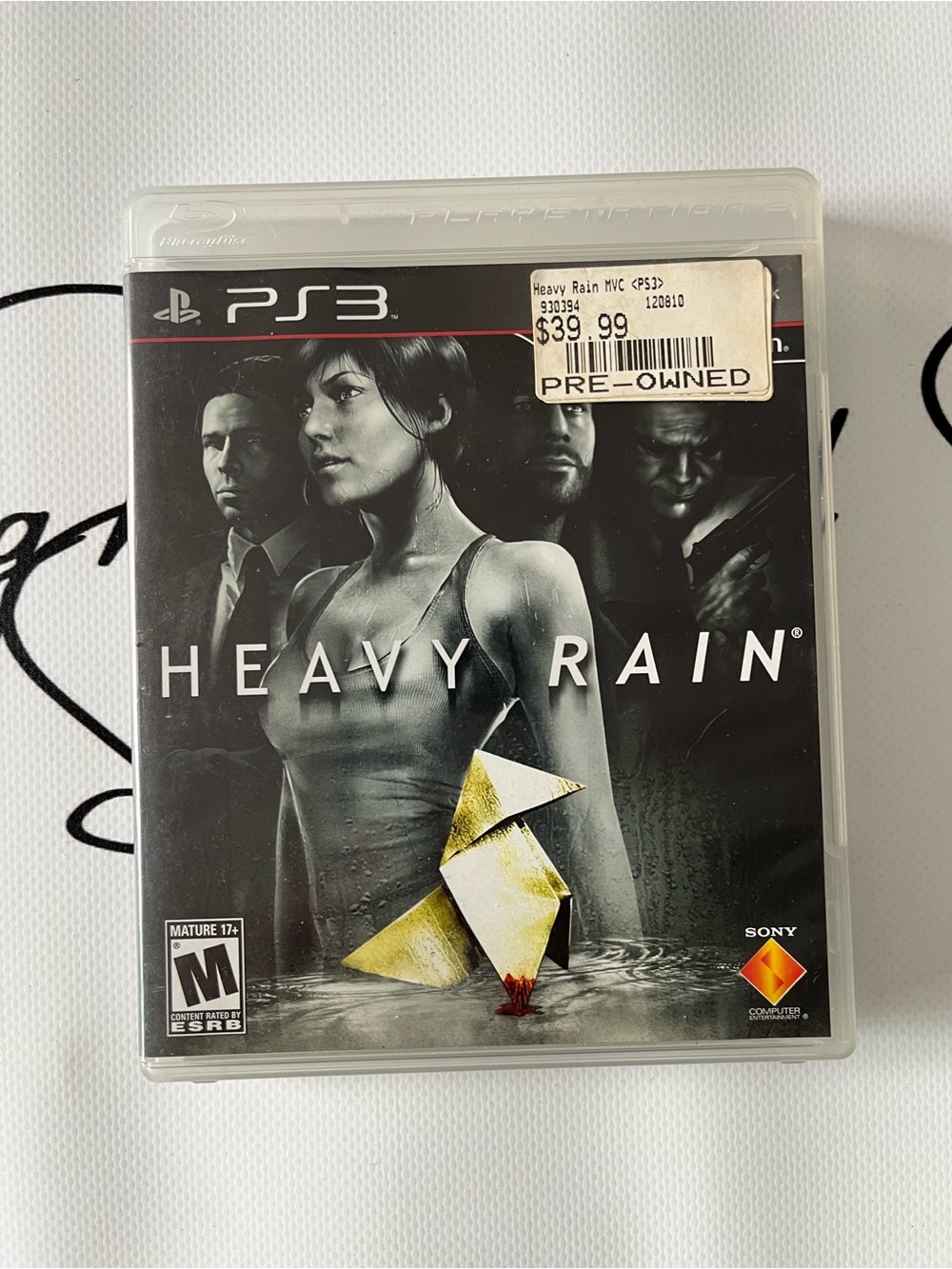 Heavy Rain PS3 Game